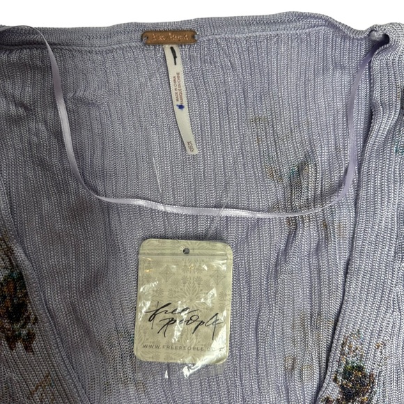 FINAL Last Chance NWT Free People Joni Cardi Heather Combo xs - Picture 8 of 14